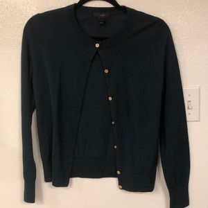 Forest Green Cardigan